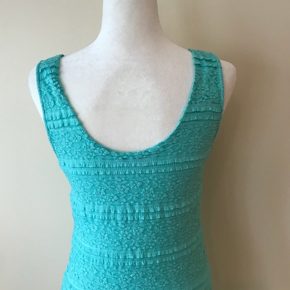 Forever 21 mint lace bodycon dress - Picture 8 of 8